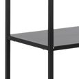 Newcastle Shelving Unit - Open - Tall - Black
