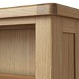 Normandy Bookcase - 1 Drawer Slim - Oak