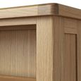 Normandy Bookcase - 1 Drawer Slim - Oak