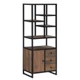 Ooki Modular Reclaimed Wood Bookcase - Tall
