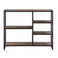 Ooki Reclaimed Wood Bookcase - Low