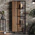 Ooki Reclaimed Wood Bookcase - Tall