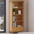 Selene Oak Large Bookcase