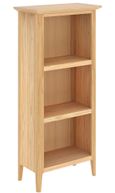 Selene Oak Narrow CD Bookcase