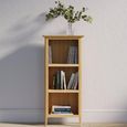 Selene Oak Narrow CD Bookcase