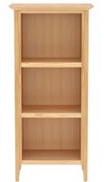 Selene Oak Narrow CD Bookcase
