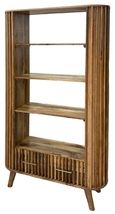 Slated Mango Wood Bookcase