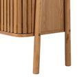 Soho Bookcase - 2 Door - Slatted - Oak