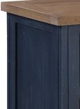 Splash Blue Open Bookcase - Large - 2 Door