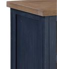 Splash Blue Bookcase - Narrow - 2 Door