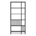 Strington Bookcase - Black Marble Effect