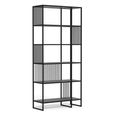 Strington Bookcase - Black Marble Effect