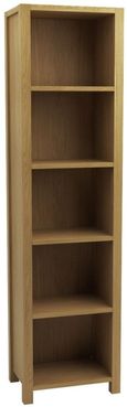 Taranto Open Tall Shelving Unit - Oak