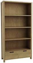 Taranto Shelving Unit with Drawer - Oak