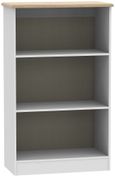 Victoria Grey and Riviera Oak Bookcase