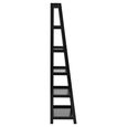 Wally Ladder Bookcase - Large - Black