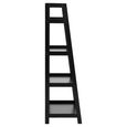 Wally Ladder Bookcase - Small - Black