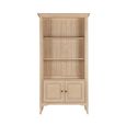 Toulon Bookcase - with Cupboard - Oak