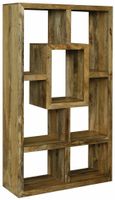 Yoga Dark Wood Multi Shelf Bookcase