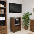 Mayan Walnut Entertainment Unit - 1 Drawer