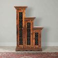 Indian Sheesham Highest Left CD Step Storage Unit