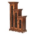Indian Sheesham Highest Left CD Step Storage Unit