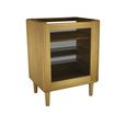 Scandic Hifi Unit - 1 Door - Oak