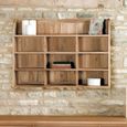 Mobel Oak CD & DVD Wall Rack