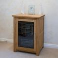 Opus Hifi Unit - 1 Door - Oak