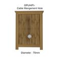 Opus Hifi Unit - 1 Door - Oak