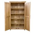 Opus CD and DVD Cupboard - 2 Door - Oak