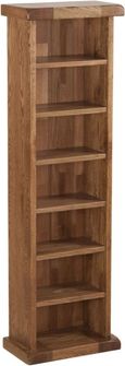 Originals Rustic Oak CD Rack