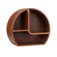 San Francisco Wall Shelf - Walnut - JF713