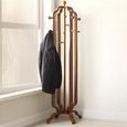 Curve Coat Stand - Walnut - JF505