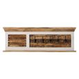 Alfie Coat Hook Hanger - Wall Mounted - White - Mango Wood