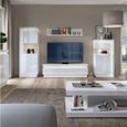 Lyon White Gloss Wall Shelf