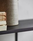 Tano Black Wooden Wall Shelf