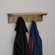 Lyon Coat Rack Holder - Oak