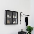 Trento Clothes Rack - Black Metal