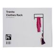 Trento Clothes Rack - Black Metal