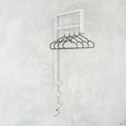 Trento Clothes Rack - White Metal