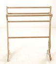 Vintage Mahogany French Style Towel Rail