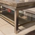 Stilo Occasional Table - Marble with Metal Base - Variation Available