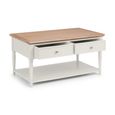 Provence Coffee Table - 2 Drawer - Grey