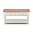 Provence Coffee Table - 2 Drawer - Grey