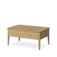 Bath Coffee Table - 2 Drawer - Oak