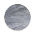 Marmora Coffee Table - Round - Grey Marble & Gold