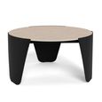 Altea Coffee Table - Round - Beige Travertine