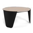 Altea Coffee Table - Round - Beige Travertine