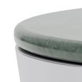 Cangas Coffee Table - Round - Green Marble Top - Large